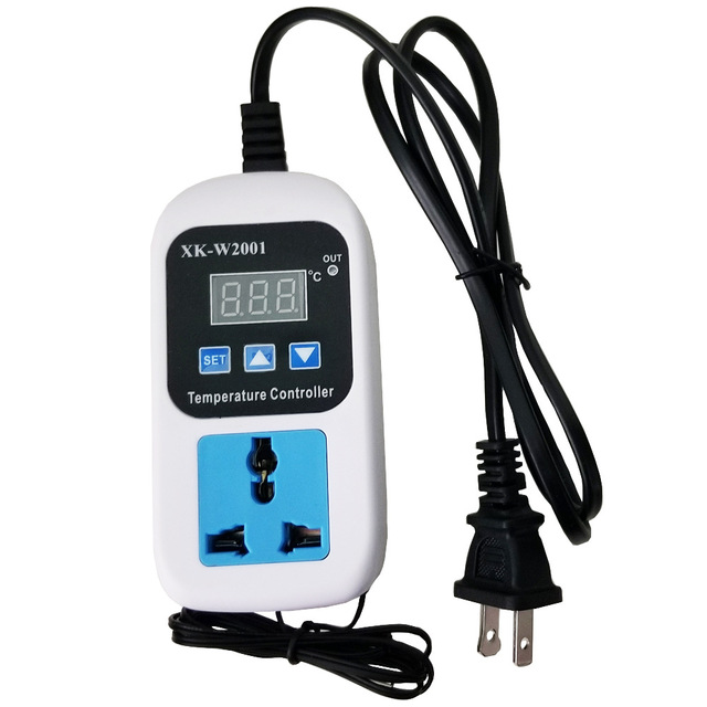 OKYN-A6037 Digital Thermostat Plug with Sensor for Greenhouse/Incubator Temperature Control
