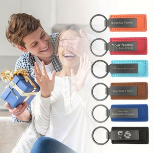 พวงกุญแจหนัง PU สั่งทำได้ พิมพ์โลโก้ ของขวัญธุรกิจ ขายส่ง - Product Image 5