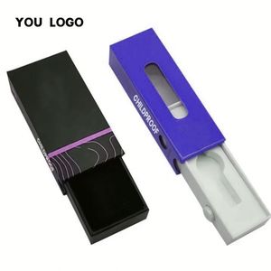 Childproof Recyclable Corrugated Paper Box with Window Packaging Matt <b>Lamination</b> & Embossing Custom Your logo - Product Image 6