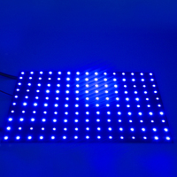 Adressierbare RGB 5050 2812B SK6812 WS2812B Flex platine 8x8 8x16 16x16 Individuelle bunte digitale LED-Matrix-Anzeige leuchten