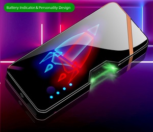 DEBANG Briquet électrique rechargeable USB double plasma amélioré coupe-vent avec affichage LED pour cadeaux d'affaires - Product Image 4