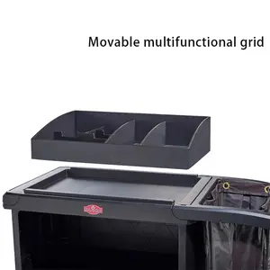 Rubbermaid thương mại cao-an Ninh chăm sóc sức khỏe làm sạch giỏ hàng lắp ráp nhựa vệ sinh xe đẩy Maid giặt giỏ hàng cho khách sạn