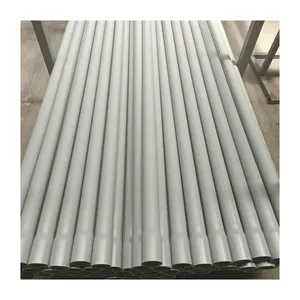 Vente d'usine Sch 40 pvc 2 3 4 pouces tuyau de conduit rigide électrique couleur gris clair