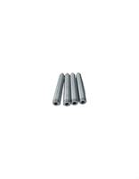 Colonne de connexion ronde à dents internes et externes en acier inoxydable CNC personnalisable, avec tige de conversion filetée à tête unique