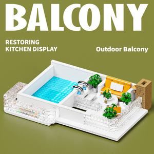 Bloques de Construcción de Plástico ABS para Niños, 2080 Piezas, Diseño de Calle Moderna, Villa de Florencia, Decoración Creativa, Juego de Regalo, Nuevo - Product Image 3