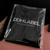 Vente en gros écologique 25*35cm sac en cellophane transparent en plastique OPP avec poignée grand sac en plastique pour emballage d'emballage