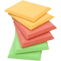 Panneaux acoustiques insonorisants en polyester pour décoration murale, matériau de réduction du bruit intérieur pour studio d'enregistrement