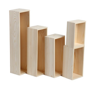 Caja de almacenamiento personalizada de madera maciza ecológica grabada con tapa de pino de <span class=keywords><strong>XNS</strong></span> para embalaje de joyería de dulces de boda y uso de escritorio - Product Image 3