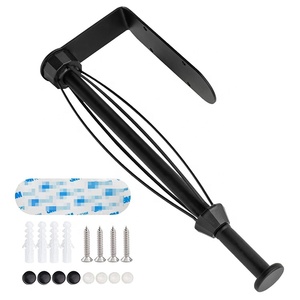 Thép không gỉ Wall Mount giữ khăn giấy với giảm xóc tay duy nhất có thể hoạt động giữ khăn giấy dưới tủ - Product Image 3