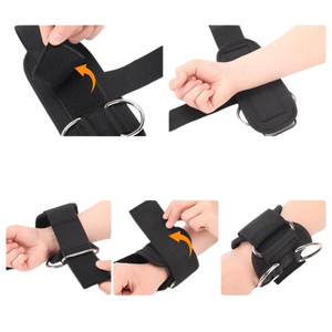 Correas de levantamiento de pesas para peso muerto, guantes de fitness, correas de asistencia para entrenamiento de espalda y soporte de muñeca para hombres y mujeres - Product Image 3