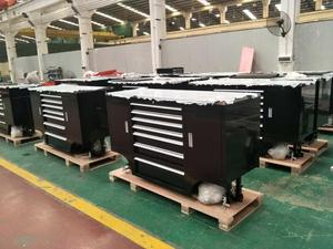 Customized 34\" MEDIUM Aluminium and PC <strong>Pitbox</strong> Tool Cart and Trolley Toolbox for Racing - Product Image 5