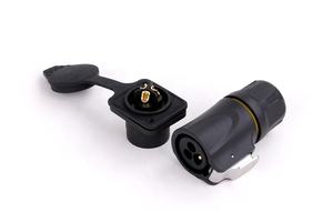 Connecteur <span class=keywords><strong>RJ45</strong></span> modulaire Cat6 étanche IP65 avec 180 ° pour la connectivité <span class=keywords><strong>Internet</strong></span>, borne de câble audio pour microphone XLR à 3 broches - Product Image 2