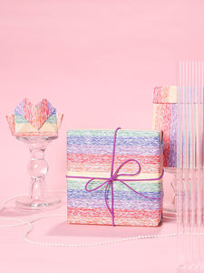 กล่องของขวัญวันเกิดกระดาษห่อหลากสีแบบกำหนดเอง - Product Image 4