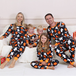 Nouvel Arrivage Prêt à Expédier Grands Stocks Haute Qualité Tenues Assorties pour la Famille Halloween <span class=keywords><strong>Festival</strong></span> Vêtements de Nuit pour la Famille Ensembles de Pyjamas - Product Image 2