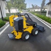 Pengiriman Gratis Mini Skid Steer Loader Mini Cargo Skid Steer Loader Attachment Mini Skid Steer Loader Bensin