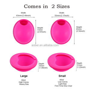 Emballage Personnalisé en Gros pour Coupes <span class=keywords><strong>Menstruelles</strong></span> avec Protection Anti-Fuite en Silicone Médical – Disques Menstruels Collecteurs - Product Image 2