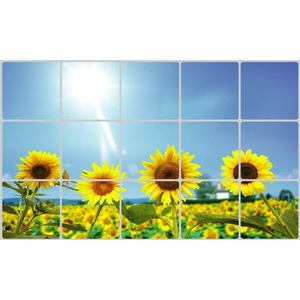 Aixin Wall Sticker 45x75 Cm Scenic Pattern Waterproof Rectangle Home <b>Decoration</b> - Product Image 5