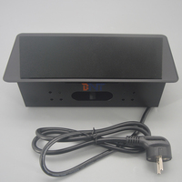Prise de table escamotable BNT IP44 16A à double port USB avec 2 prises en alliage de zinc 110-220V, best-seller