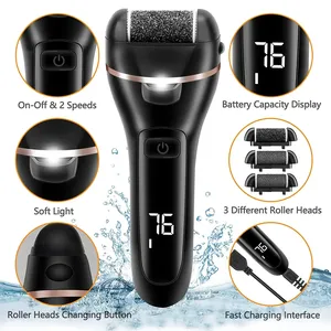 Outil électrique portable pour le soin des pieds et des talons, kit de pédicure USB pour hommes et femmes, éliminateur de peaux mortes et lime à cuticules - Product Image 2
