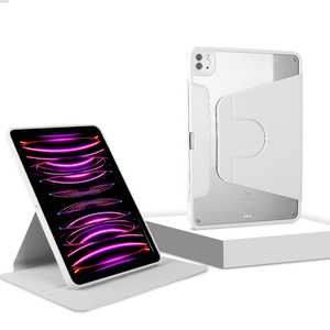 Étuis pour tablettes bon marché rotatifs magnétiques à trois volets emballage de couverture pour <span class=keywords><strong>Ipad</strong></span> pro 11 pouces - Product Image 1