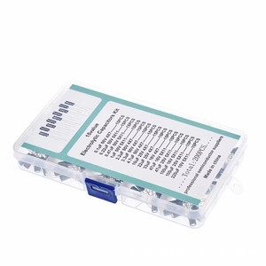 Kit de condensateurs électrolytiques en aluminium, 0.1UF, 1000UF, 16V, 25V, 35V, 50V, 500 pièces, pour la réparation électronique et les projets de bricolage - Product Image 3