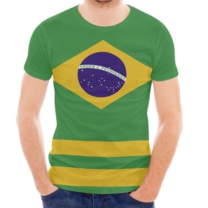 T-shirt da uomo personalizzata in stile brasiliano produttore vendite dirette morbido poliestere t-shirt stile <span class=keywords><strong>sportivo</strong></span> <span class=keywords><strong>abbigliamento</strong></span> comodo - Product Image 4