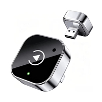 Adaptateur universel sans fil 2 en 1 CarPlay Android Auto, convertisseur d'écran intelligent, adaptateur USB-C sans fil pour voiture, CarPlay ou Android Auto