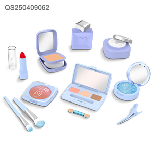 QS Nouveau Design Kit de Jeu de <span class=keywords><strong>Beauté</strong></span> pour Enfants, Ensemble de Maquillage Princesse Multicolore Multi-Styles, Jouets pour Filles de 3 <span class=keywords><strong>Ans</strong></span> et Plus - Product Image 2