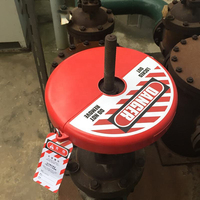 Best Seller High Security PP Plastic Safety Gate Valve Lock Lockout Device for Industrial Electrical Safety Maintenance
