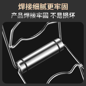 Pince Yuanbao en acier inoxydable 304, épaisse, en forme de lingot, pour cuiseur vapeur, bols et assiettes, anti-brûlure - Product Image 4