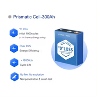 Stasiun daya hi-um Kelas A 3.2v 100ah lifepo4 sel baterai prisma lithium 280Ah untuk sistem energi surya