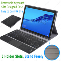 Tablet Touchpad klavye için Huawei Matepad 10.4 Pro 10.8 T10s T10 T 10S Mediapad T5 M5 Lite 10 Pro m6 İspanyolca klavye kılıfı