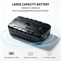 Traceur GPS 4G 10000mAh 20000mAh sans fil magnétique antivol pour actifs, longue autonomie, surveillance vocale, localisation en temps réel