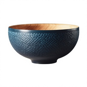 Ensembles de bols de service en bois réutilisables pour restaurants, hôtels, fournitures de table, bols à fruits, bols à nouilles, bols à pâtes, faits à la main - Product Image 4
