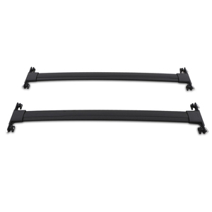 Barra transversal negra Barra transversal Riel de techo Barras de aluminio Portaequipajes para <span class=keywords><strong>TOYOTA</strong></span> <span class=keywords><strong>RAV4</strong></span> 2009-2013 con riel de techo - Product Image 5