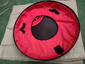 Bouée de neige gonflable double en PVC, épaisse et résistante à l'usure, pour sports d'hiver - Product Image 5
