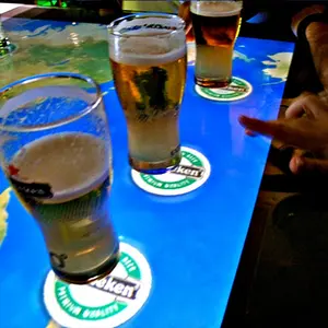 Magic Chariot Tech interactive beer bar table to play interactive games