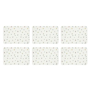 Set di 6 tovagliette Excelsa Cortina in plastica 43x28,5 cm multicolore con stampa cartoon moderna riutilizzabile per uso domestico - Product Image 1