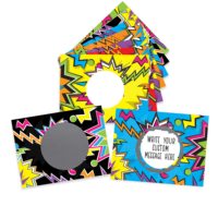 Cartes à gratter personnalisées, cartes à gratter personnalisées dans une boîte, carte à gratter personnalisée pour entreprise avec logo