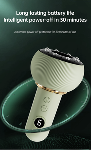 Masajeador inteligente con ventosas para aliviar el dolor muscular, circulación, masajeador eléctrico portátil con aceite de masaje - Product Image 6