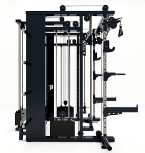 Équipement de fitness multifonctionnel tout-en-un : Power Rack, Crossover à câbles, en acier robuste pour l'entraînement de force et la <span class=keywords><strong>musculation</strong></span> - Product Image 1