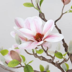 Árbol <span class=keywords><strong>de</strong></span> <span class=keywords><strong>Magnolia</strong></span> Artificial <span class=keywords><strong>de</strong></span> 0.7/0.9/1.2m, Planta Artificial para Interiores, Diseño <span class=keywords><strong>de</strong></span> Paisaje Suave, Bonsái - Product Image 6
