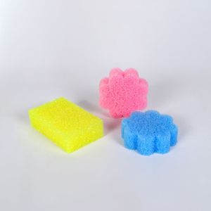 Éponge de nettoyage pour la vaisselle, écologique, durable, changeant de couleur en fonction de la température, anti-rayures, réutilisable, DeRun - Product Image 1