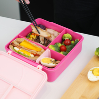 Vente chaude Bébé Boîte À Lunch Avec Boîte À Lunch En Acier Inoxydable Portable Enfants Boîte À Bento Enfants Conteneur De Nourriture En Gros