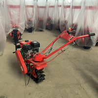 Nuevo Tipo de Tractor Walkbehind/Mini cultivador rotativo Autopropulsado/cultivadores agrícolas Mini máquina cultivadora de cadena