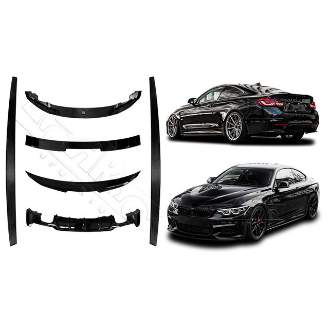 F32 Body Kit ABS Plastic Carbon Fiber Looks Body Kits Upgrade Bodykit for BMW 4 Series F32 2014 2015 2016 2017 2018 2019 2020