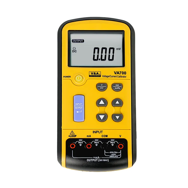 Multímetro calibrador de bucle OEM/ODM compatible con voltaje de calibración de proceso/medidor Ma VA700