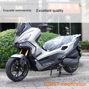 Per <span class=keywords><strong>KYMCO</strong></span> X350: Paraurti Anteriori e Posteriori in Acciaio al Carbonio Anti-Caduta e Anti-Collisione, Protezioni <span class=keywords><strong>Moto</strong></span> Modificate One-Stop - Product Image 4