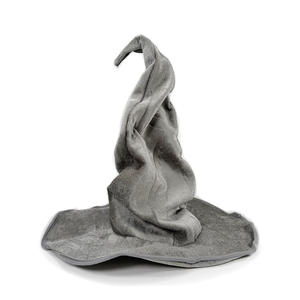 カスタムハロウィンウィックウィッチプリーツツイストマジックハットパーティーマスカレードコスプレコスチュームアクセサリー大人用 - Product Image 2