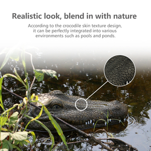 V002 RC Crocodile Boat 2.4G <b>Remote</b> <b>Control</b> Alligator Head Prank Boat Waterproof Speed Boat Toy for Pool Pond - Product Image 4